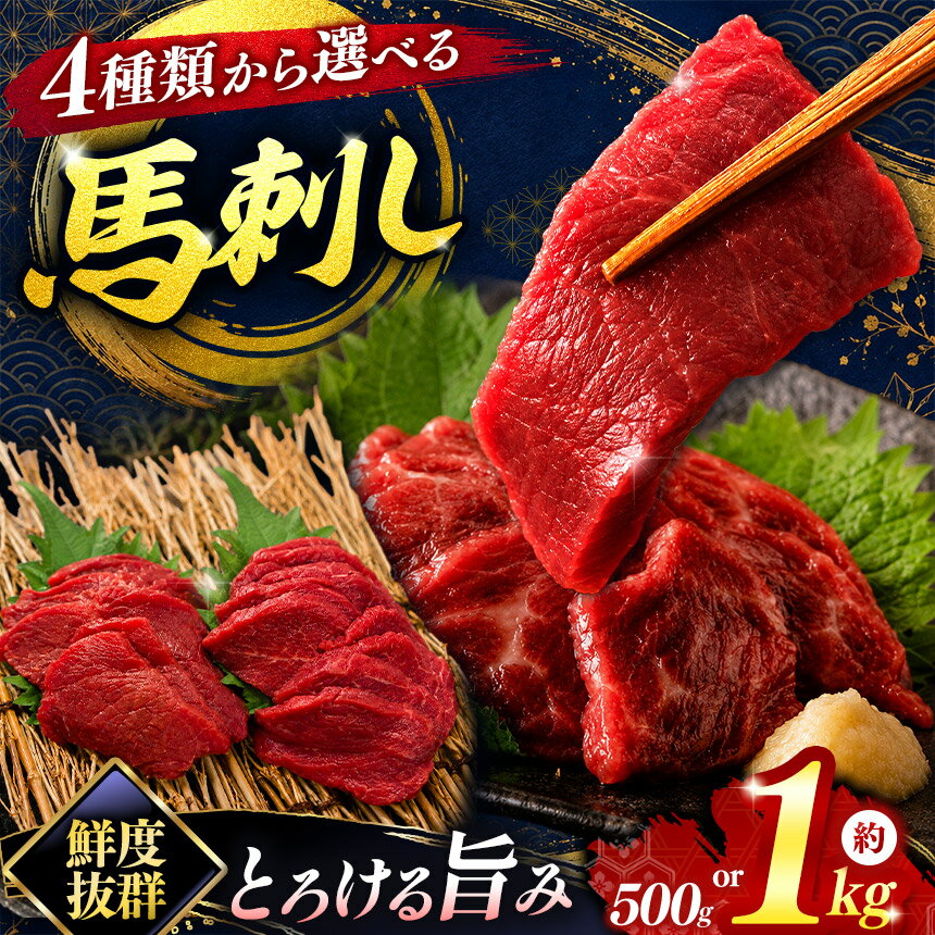 【ふるさと納税】 馬刺し 国産 赤身 海外産 赤身 ロース 馬刺し 5～6パック 合計約1kg 訳あり 馬肉 切り落とし 500g 選べる 種類 | 国産 海外産 馬刺し 赤身 鮮馬刺し 馬刺 長野 信州 馬肉 お肉 刺身 冷凍 真空パック 送料 無料 伊那 信州