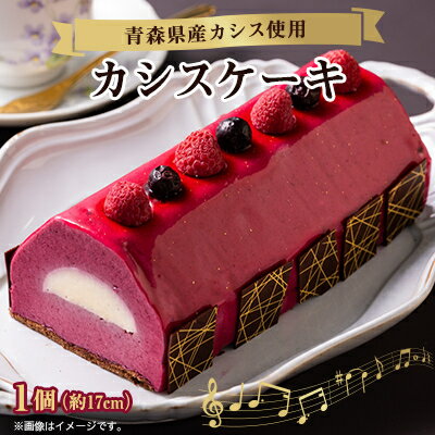 【ふるさと納税】カシスケーキ　1個(約17cm)【配送不可地域：離島】【1274043】
