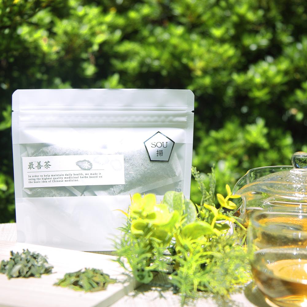 【ふるさと納税】【10営業日以内発送】最善茶 SOU 掃 10パック入×3袋 お茶 茶 よもぎ ビワの葉 日向当帰 緑茶 ブレンド 薬草 ハーブティー 薬膳 ティーバッグ 国産 常温 長崎県 長崎市 送料無料
