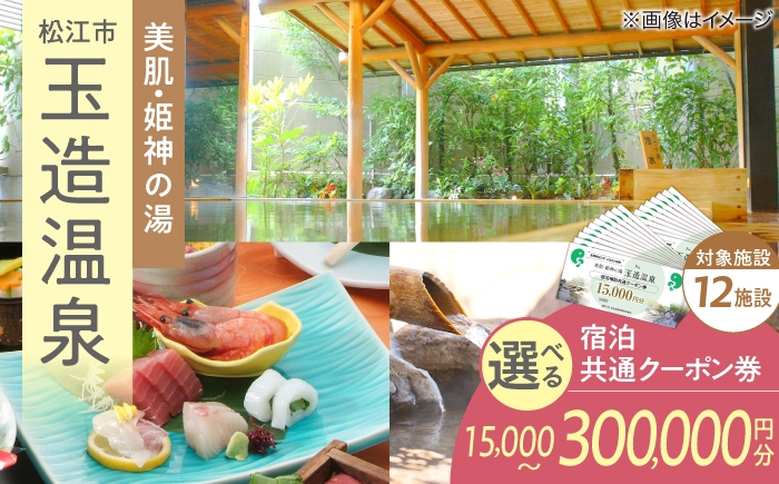 
                  玉造温泉共通クーポン券 寄附額100万円 300000円分クーポン 島根県松江市/玉造温泉旅館協同組合 島根 松江 旅行 宿泊 ホテル 旅館 人気 おすすめ 割引 チケット クーポン 観光 トラベル [ALHN007]
                