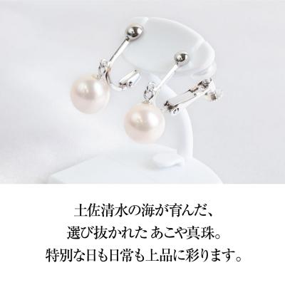 ふるさと納税 土佐清水市 あこや本真珠のブライヤリング(8mm珠・ホワイトピンクカラー)パールジュエリー【R00720】 |  | 02