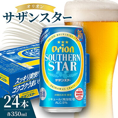 【ふるさと納税】オリオン サザンスター 1ケース(350ml×24本)【1776210】