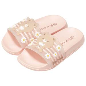 キッズシャワーサンダル　Ｂｅａｒ　Ｃａｆｅ　16cm　4-070