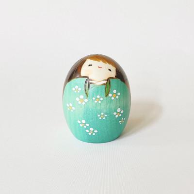 ふるさと納税 榛東村 しあわせ　グリーン　小(1体)