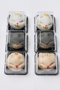 にゃんこまんじゅう6個入り | 豊後高田市 まんじゅう