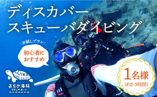 【体験ダイビング】Discover Scuba Diving コース 1名様 [DBB001]  46000 46000円 