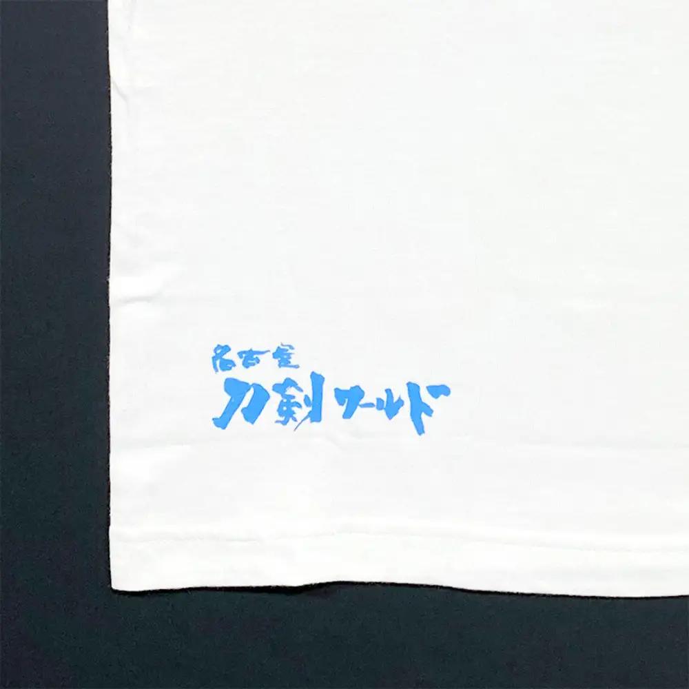 オリジナル【三英傑家紋Tシャツ】XLサイズ（ホワイト）／名古屋刀剣博物館