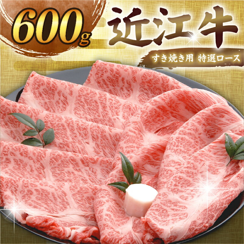 【ふるさと納税】 近江牛 千成亭 すき焼き用特選ロース 600g ロース 特選 肉 すきやき すき焼き すき焼き肉 すき焼き用 牛肉 国産 和牛 冷凍 近江牛すき焼き 和牛すき焼き スライス ロース肉 黒毛和牛 ブランド牛 日本三大和牛 国産牛 希少 お歳暮 ギフト 人気 彦根 滋賀