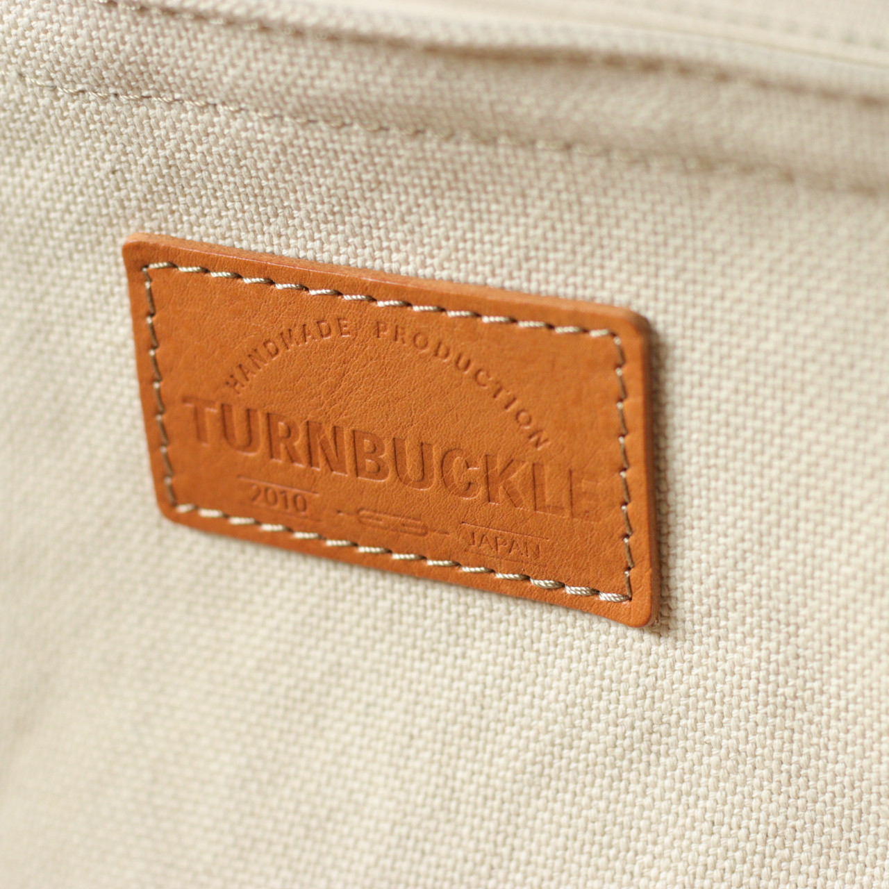 【キナリ×イエローレザー】SB-07 倉敷帆布×革 レザー ショルダーバッグ