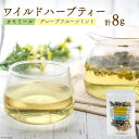 【ふるさと納税】体と心に沁み渡る豊かな香りと味わい！ ブレンドハーブティーリーフ8g （カモミール ＆ グレープフルーツミント） [ハーブ園さくらい 山梨県 中央市 21470726] お茶 ティー ハーブティー ハーブ カモミール ミント 茶 茶葉 リフレッシュ 国産