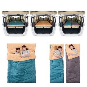 ミニバンピッタリ寝袋・-2 BD アウトドアやキャンプだけでなく車中泊や防災にも!72600241【1663741】