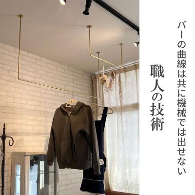 ふるさと納税 加西市 物干し ランドリーバー60cm・120cmセット(ゴールド)[No5698-2003] |  | 01