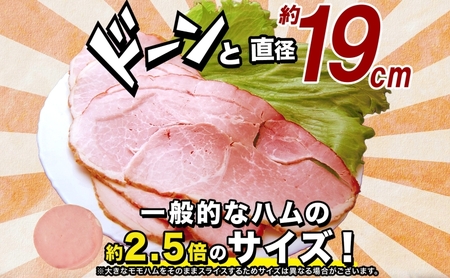 モモハム（ボンレスハムスライス）140g×5 計700g 豚肉 ボンレス モモ ハム 大きい 熟成 本格的 スモーク 肉厚 ジューシー 夕食 ご飯 おかず つまみ お酒 送料無料 日本ふるさと創生株式