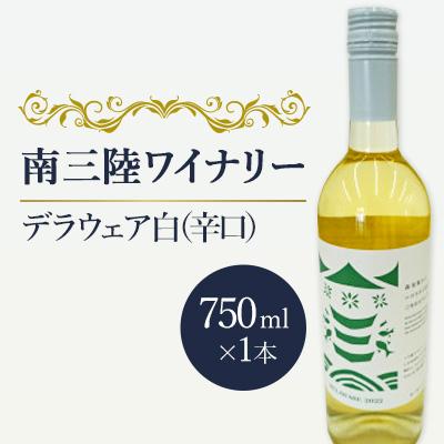 ふるさと納税 南三陸町 【南三陸ワイナリー】デラウェア　白(辛口)　750ml×1本