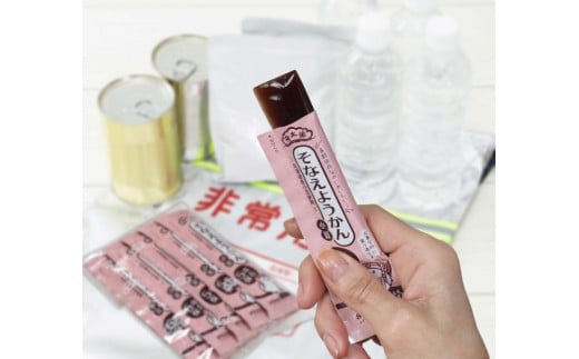 【榮太樓】 5年そなえようかん 小豆100本入(5年保存)