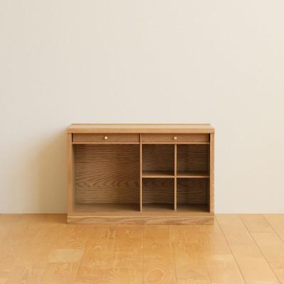 ふるさと納税 府中市 府中市の家具　COCCO Unit C(引き出し2杯+ベースセット) オーク材