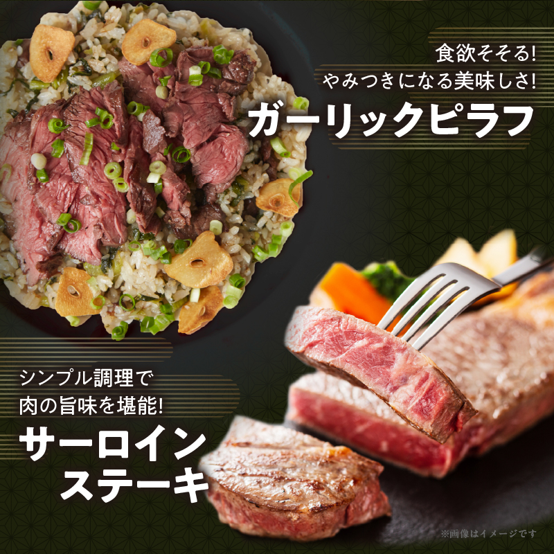 宮崎牛サーロインステーキ(計800g)_T050-002【都農町新着 肉 牛 牛肉 国産 人気 ギフト 食品 おかず お肉 焼肉 BBQ 贈り物 送料無料 プレゼント】