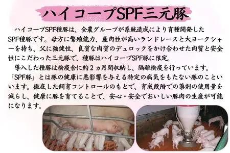 【3ヵ月定期便】【冷凍】八幡平ポークあい 焼肉用 約1.3kg ロース 肩ロース バラ 肩肉 小分け スライス 詰め合わせ 計4パック