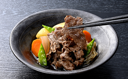 【森三商会】4等級以上の未経産雌牛限定　近江牛切り落とし500g（ロース・肩ロース・ウデ・モモ・バラ）【GM14U】