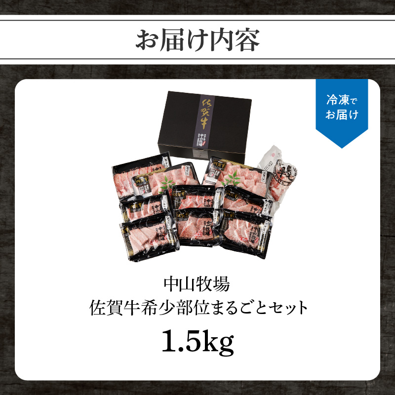 中山牧場　佐賀牛希少部位まるごとセット