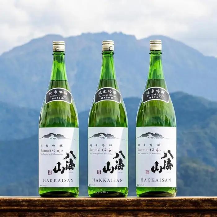 越後の名酒「八海山」 純米吟醸55％【一升瓶1800ml】×3本