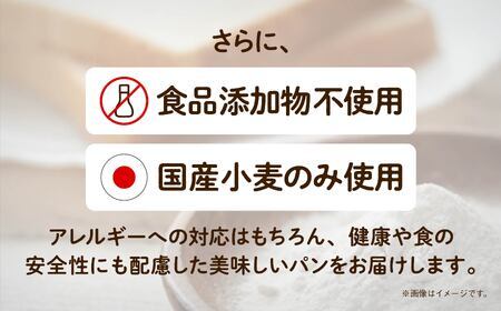 「3ヶ月定期便（毎月）」【卵・乳アレルギー対応】無添加パンセット（8種類）  パン aw001t03