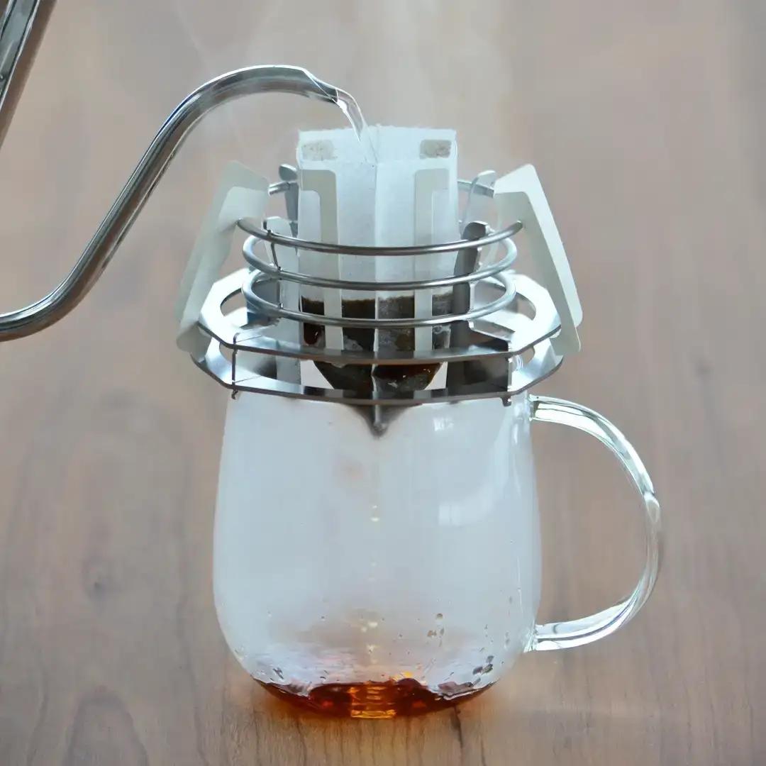 ドリップバッグキーパー 燕三条製 コーヒースタンド ドリップコーヒー スタンド ステンレス U+RooLee