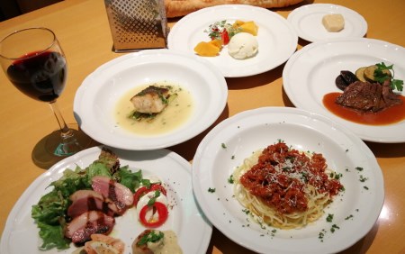八ヶ岳の恵みを食すイタリアンディナーコース ペア券（2名1組） ペア クーポン券 ディナー 食事券 八ヶ岳 おいしい学校 昭和校舎 廃校 複合施設 恵みを食す イタリアン ディナー コース ペア券 山