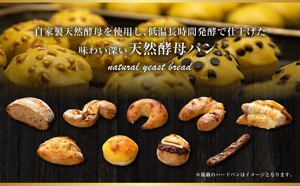 【訳あり】 自家製天然酵母のハード系パンセット 計11個