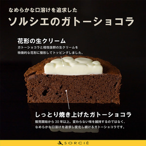 ガトーショコラ クラシック 4号 クリスマス ケーキ チョコレート クリスマスケーキ 誕生日 ケーキ クリスマス お祝い ケーキ クリスマス ケーキ 有限会社イヨタ 魔法洋菓子店ソルシエ【IT006_