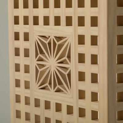 ふるさと納税 大川市 屋外用組子行灯　スリム |  | 02