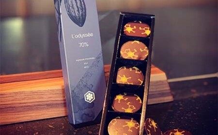 オリジナルチョコレート「ロデッセイ」コイン状チョコレート16枚入り／NICOchocolaterie チョコレート チョコレート専門店 ボンボンショコラ スイーツ お菓子 贈答用 ギフト お取り寄せ 福岡県 小郡市 