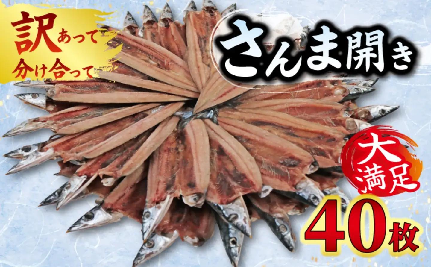 【訳あり】 さんま 40枚 さんま