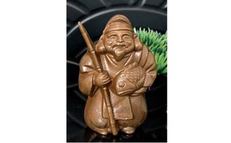 【高岡銅器】開運招福　恵比寿 インテリア 置物 伝統工芸品 職人 手作り 富山県 高岡 FAD-1397