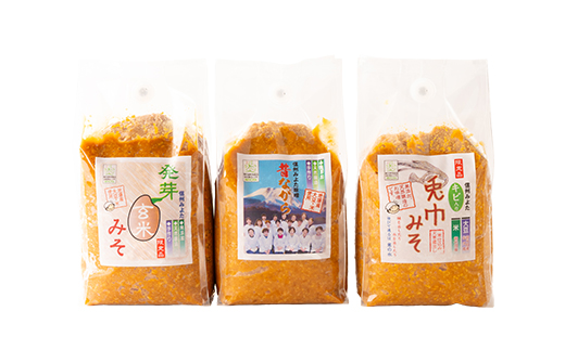味工房「みよた」味噌　3品詰セット【配送不可地域：離島】