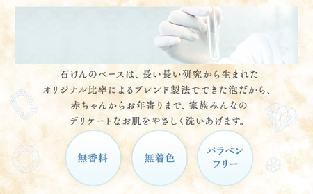 【全4回定期便】無添加　泡の石けんボディソープセット　＜無添加生活シリーズ＞ ※北海道・沖縄・離島への配送不可
