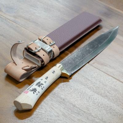 ふるさと納税 三条市 [五十嵐刃物工業] キャンプ用品にあると便利なナタ 山鉈片刃(木鞘付) アウトドア【055P004】 |  | 01