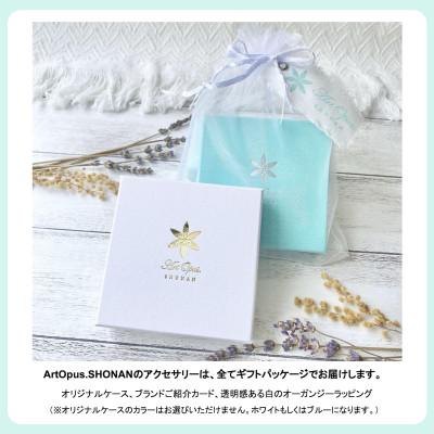 ふるさと納税 茅ヶ崎市 ArtOpus. ネックレスイヤリングセット ファミリア 白 湘南 茅ヶ崎市 アクセサリー |  | 03