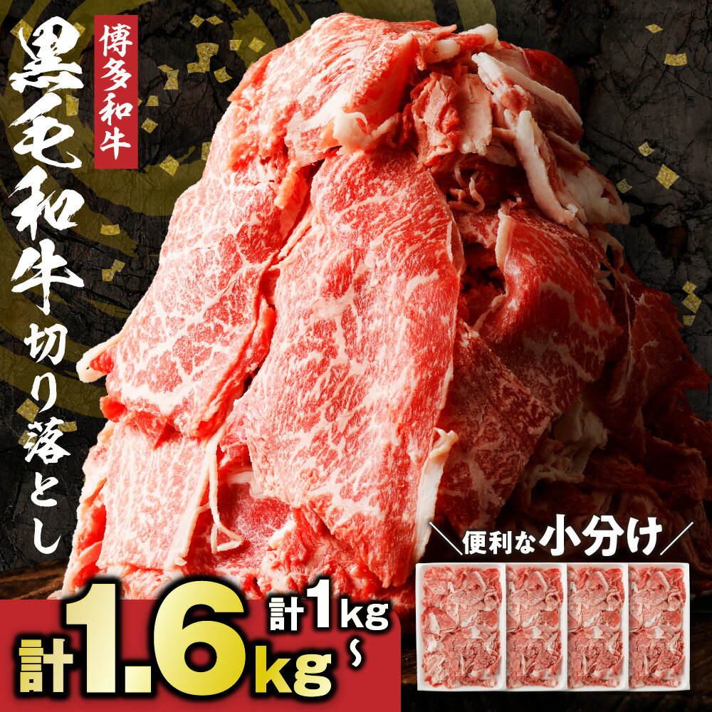 【伊豆丸商店】博多和牛切り落とし 1.0kg（200g×5パック）
