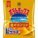 【ふるさと納税】湖池屋のLサイズポテトチップス金のコンソメ126g×12袋