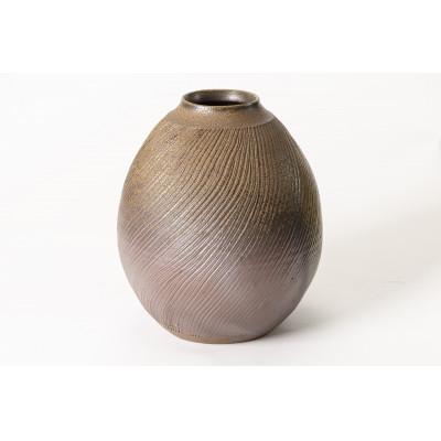 ふるさと納税 備前市 山麓窯の線紋中壺 |  | 01