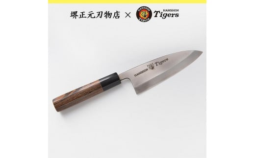 
球団承認タイガース包丁出刃包丁鍛造モリブデン鋼トラ模様黄金壇柄
