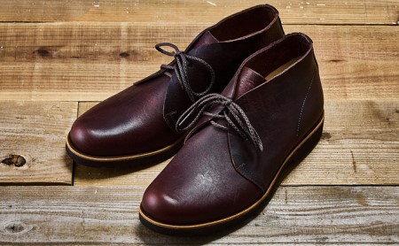 メンズ ブーツ 本革 紳士靴 吉野チャッカ 日本製 紐 シューズ KOTOKA（コトカ）No.KTO-7722ブラウン 26.5cm