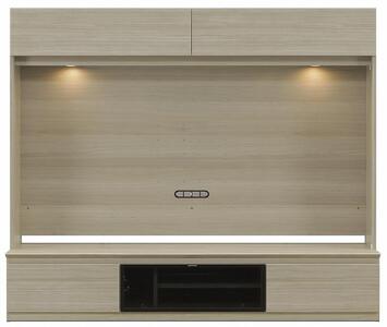 シャルム２００TV（グレージュ色）｜TVボード 壁掛け金具付 大川家具