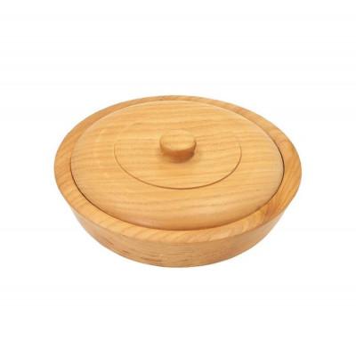 ふるさと納税 若桜町 菓子器(ふた付)　約18cm