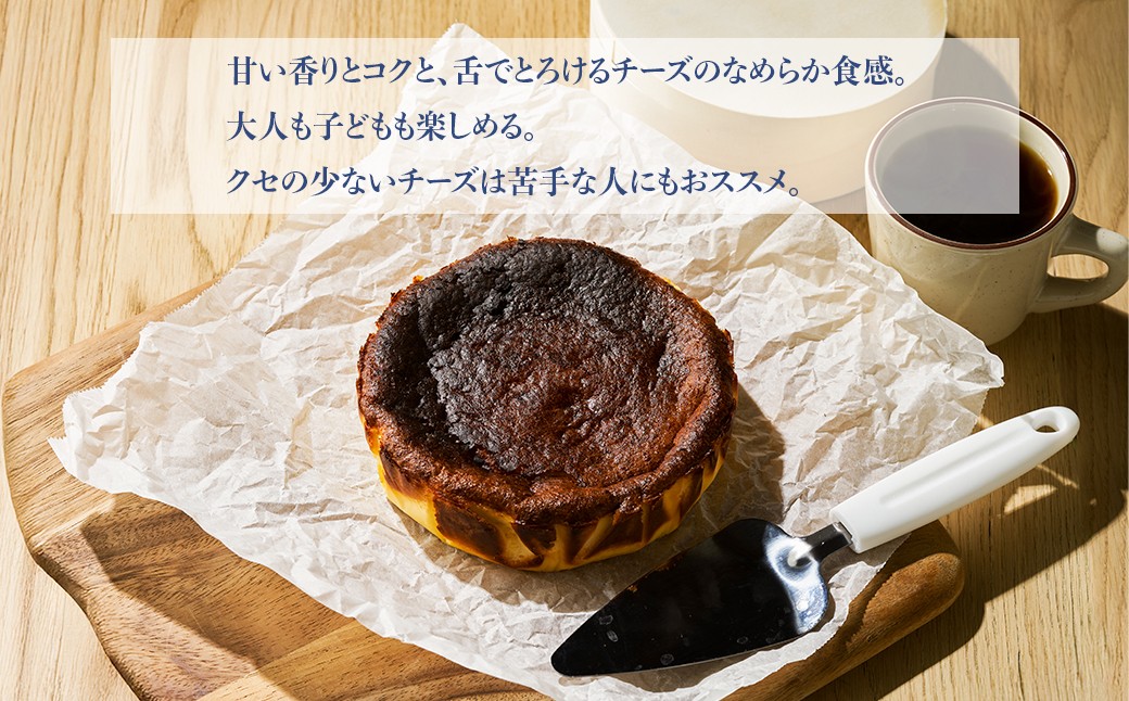 グルテンフリーのバスクチーズケーキ【45008】