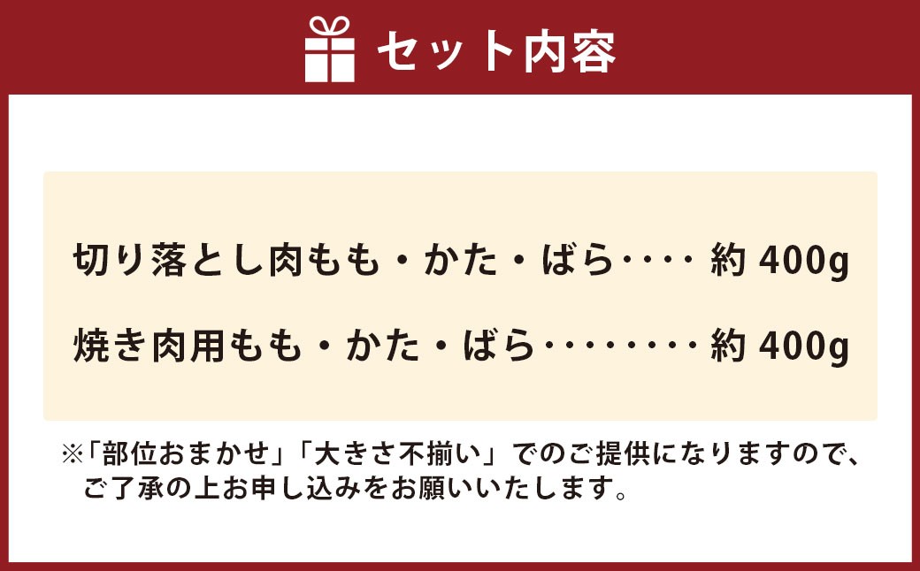 訳あり 神戸牛 切り落とし肉 約400g・焼肉用（不揃い）約400g 計800g AKSY2