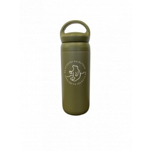 知床トコさんデイオフタンブラー カーキ 500ml×1本_雑貨・日用品 タンブラー 食器 _【配送不可地域：離島・沖縄県】【1341502】