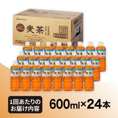 ふるさと納税 糸島市 【全6回定期便】麦茶600ml×24本 スターナイン お茶 ペットボトル[ARM019] |  | 02