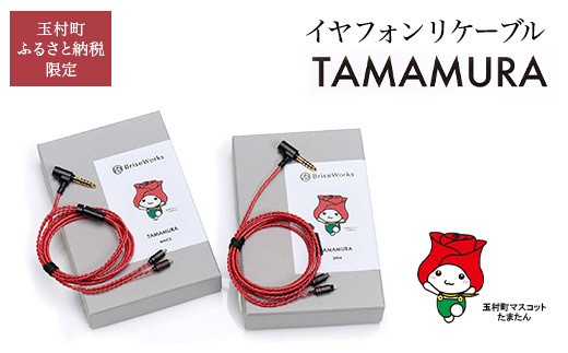 
                  【玉村町ふるさと納税限定】TAMAMURA 5極4.4mm L型 「CIEM2pin」「MMCX」イヤフォンリケーブル【ブリスオーディオ】
                